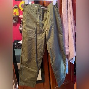 Levi green baggy 90s jeans